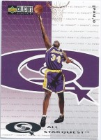 1997-98 Collector's Choice Factory All StarQuest #AS5 Shaquille O'Neal
