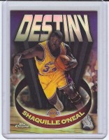 1997-98 Topps Chrome Destiny Refractors #D15 Shaquille O'Neal