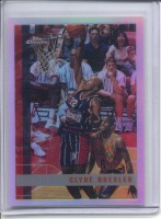 1997-98 Topps Chrome Refractors #71 Clyde Drexler