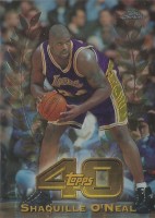 1997-98 Topps Chrome Topps 40 #T30 Shaquille O'Neal