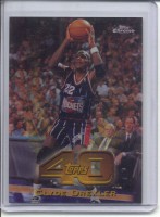 1997-98 Topps Chrome Topps 40 Refractors #T13 Clyde Drexler