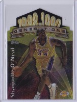 1997-98 Topps Generations #G18 Shaquille O'Neal