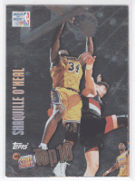 1997-98 Topps Inside Stuff #IS5 Shaquille O'Neal