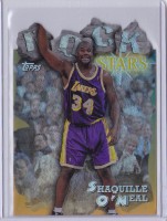 1997-98 Topps Rock Stars Refractors #RS13 Shaquille O'Neal