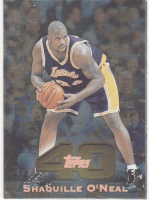1997-98 Topps Topps 40 #T4030 Shaquille O'Neal