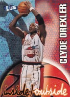 1997-98 Ultra Inside/ Outside #13 Clyde Drexler