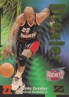 1997-98 Z-Force #22 Clyde Drexler