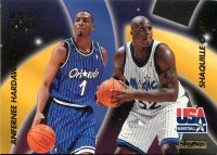 1996 SkyBox USA #55 Shaquille O'Neal/Anfernee Hardaway
