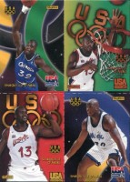 1996 SkyBox USA Quads #Q7 Shaquille O'Neal