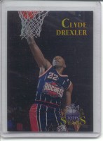 1996 Topps Stars Finest Refractors #14 Clyde Drexler