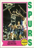 1996 Topps Stars Reprint Autographs #18 George Gervin