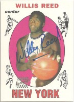 1996 Topps Stars Reprint Autographs #37 Willis Reed