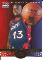 1996 Upper Deck USA #20 Shaquille O'Neal
