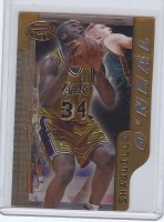 1996-97 Bowman's Best Cuts #BC7 Shaquille O'Neal