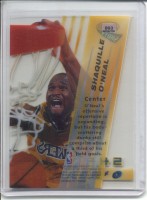 1996-97 Bowman's Best Shots Refractors #BS3 Shaquille O'Neal
