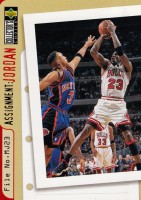 1996-97 Collector's Choice #364 John Starks/Michael Jordan
