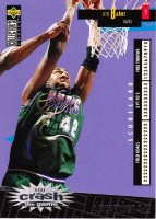 1996-97 Collector's Choice Crash The Game Scoring 1 #C15A Vin Baker 12/9 L