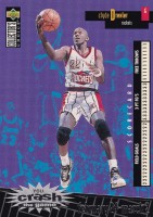1996-97 Collector's Choice Crash The Game Scoring 2 #C10A Clyde Drexler 2/24 L