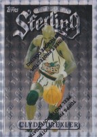 1996-97 Finest Refractors #121 Clyde Drexler S
