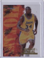 1996-97 Hoops Hot List #15 Shaquille O'Neal