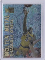 1996-97 Metal Molten Metal #22 Shaquille O'Neal