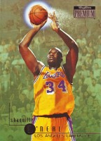 1996-97 SkyBox Premium #163 Shaquille O'Neal