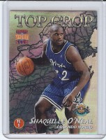 1996-97 Stadium Club Top Crop #TC1 Shaquille O'Neal/Hakeem Olajuwon