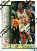 1996-97 Topps Holding Court Refractors #HC2 Michael Jordan