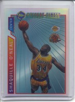 1996-97 Topps Mystery Finest Bordered Refractors #M12 Shaquille O'Neal