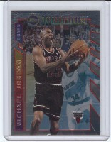 1996-97 Topps Mystery Finest Borderless Refractors #M14 Michael Jordan