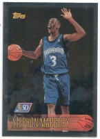 1996-97 Topps NBA At 50 #177 Stephon Marbury
