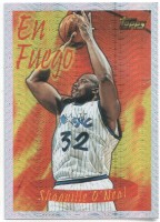 1996-97 Topps Season's Best #SB3 Shaquille O'Neal