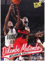 1996-97 Ultra Gold Medallion #G153 Dikembe Mutombo