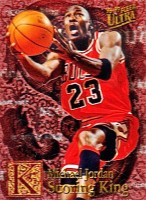 1996-97 Ultra Scoring Kings Plus #4 Michael Jordan