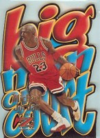 1996-97 Z-Force Big Men On The Court #4 Michael Jordan