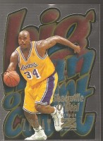 1996-97 Z-Force Big Men On The Court Z-peat #8 Shaquille O'Neal