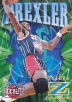 1996-97 Z-Force Z-Cling #33 Clyde Drexler