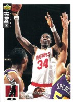 1994-95 Collector's Choice International Japanese I #34 Hakeem Olajuwon