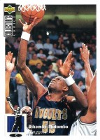 1994-95 Collector's Choice International Japanese I #55 Dikembe Mutombo
