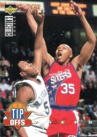 1994-95 Collector's Choice International Japanese I #185 Clarence Weatherspoon TO