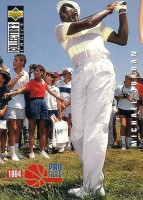 1994-95 Collector's Choice International Japanese I #204 Michael Jordan PRO Golf Front
