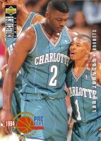 1994-95 Collector's Choice International Japanese I #206 Larry Johnson PRO