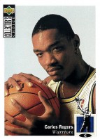 1994-95 Collector's Choice International Japanese II #328 Carlos Rogers