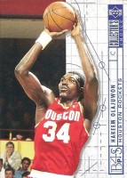 1994-95 Collector's Choice International Japanese II #381 Hakeem Olajuwon BP