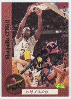 1995 Superior Pix Autographs #74 Shaquille O'Neal