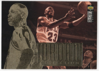 1995-96 Collector's Choice Jordan Collection #JC12 Michael Jordan Scoring Records