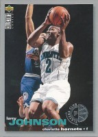 1995-96 Collector's Choice Player's Club #2 Larry Johnson