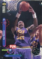1995-96 Collector's Choice Player's Club #192 Karl Malone FF