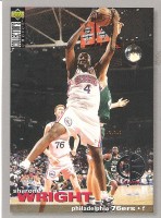1995-96 Collector's Choice Player's Club #234 Sharone Wright