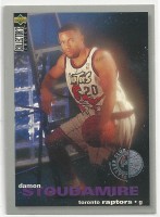 1995-96 Collector's Choice Player's Club #276 Damon Stoudamire